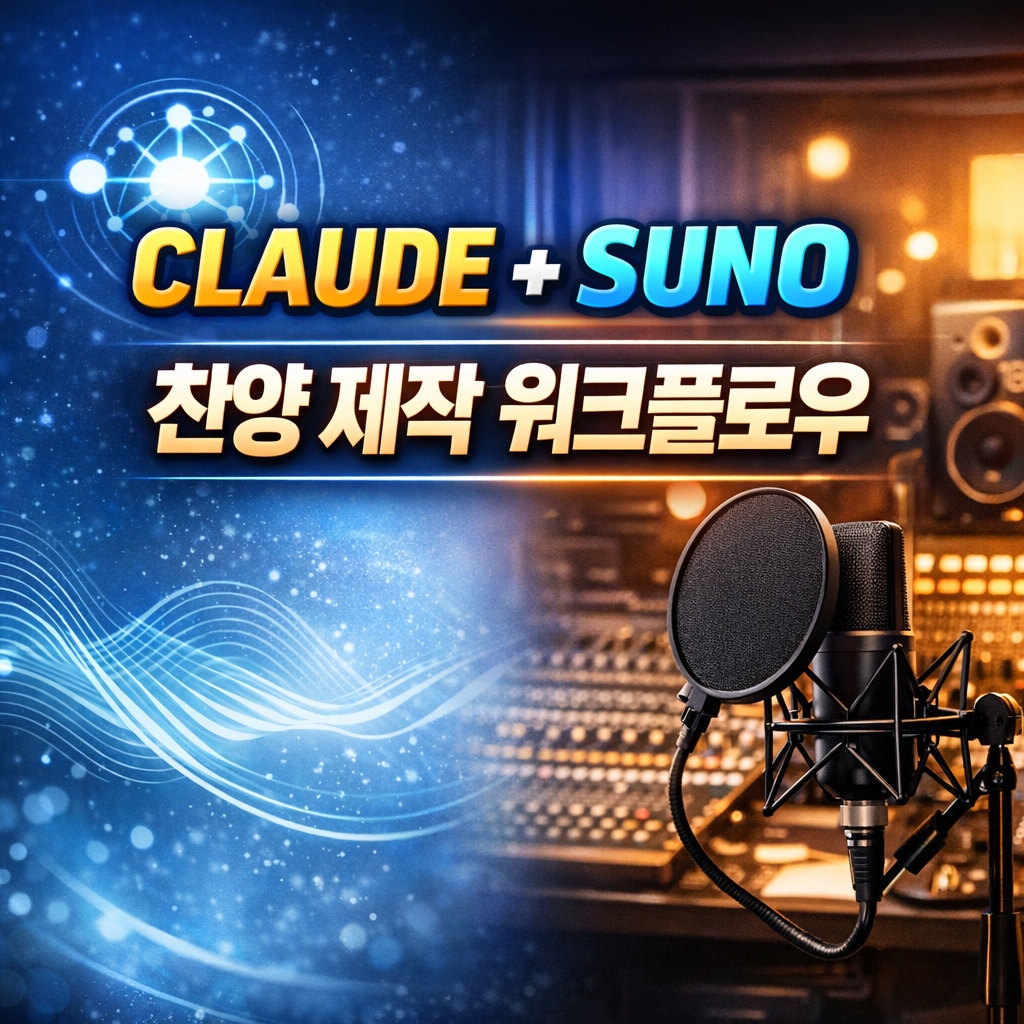 Claude + SUNO 찬양 제작 워크플로우