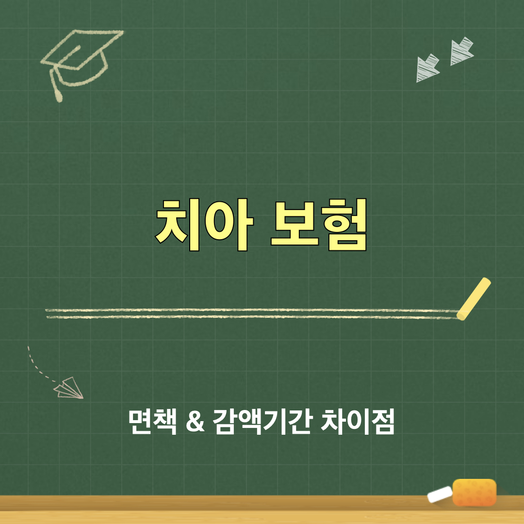 치아보험_면책기간