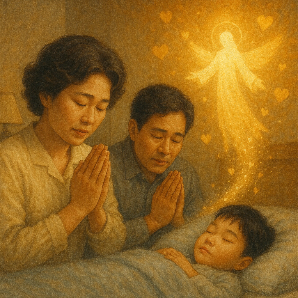 기도하는 부모님이 내게 준 사랑과 축복의 꿈