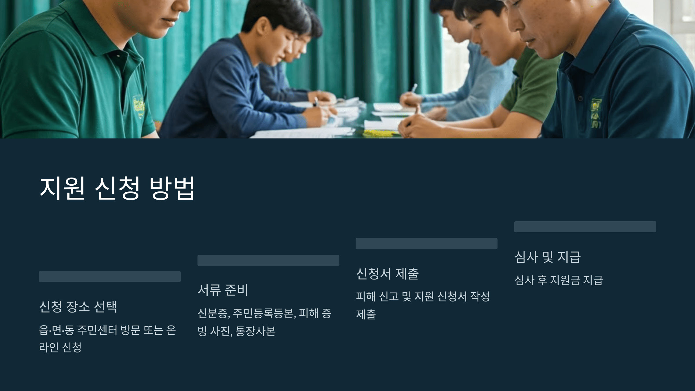 산불 특별재난지역 지정과 지원 총정리