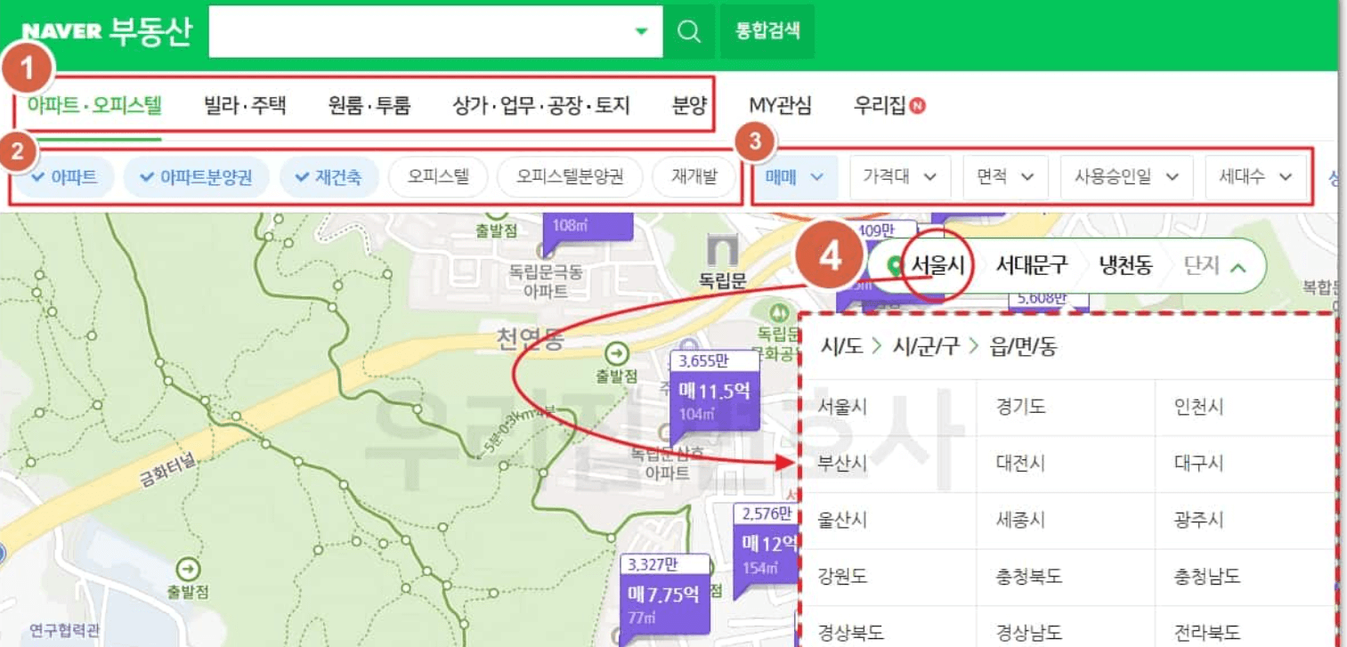 부동산 중개 플랫폼 활용