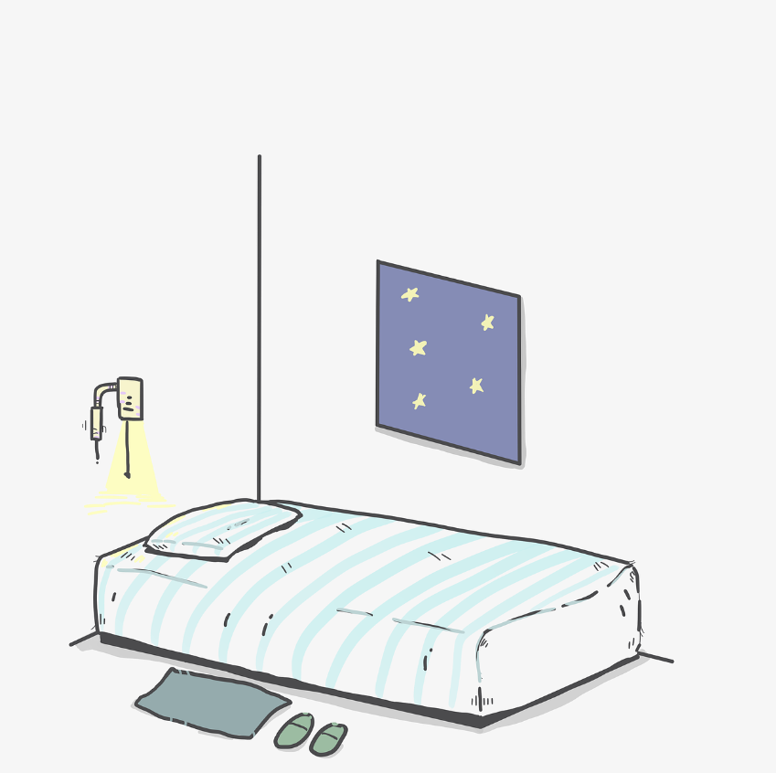 내 방에 남은 건 단 세 가지뿐이었다