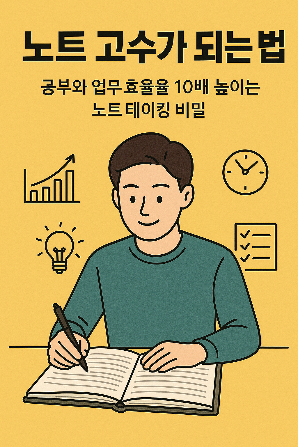 노트 고수가 되는 법: 공부와 업무 효율을 10배 높이는 노트 테이킹 비밀
