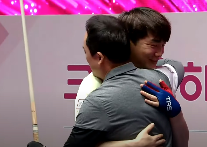 디펜딩챔피언 강민구를 상대로 만들어 낸 황득희 당구선수의 퍼펙트큐 [PBA챔피언십 / 명장면]