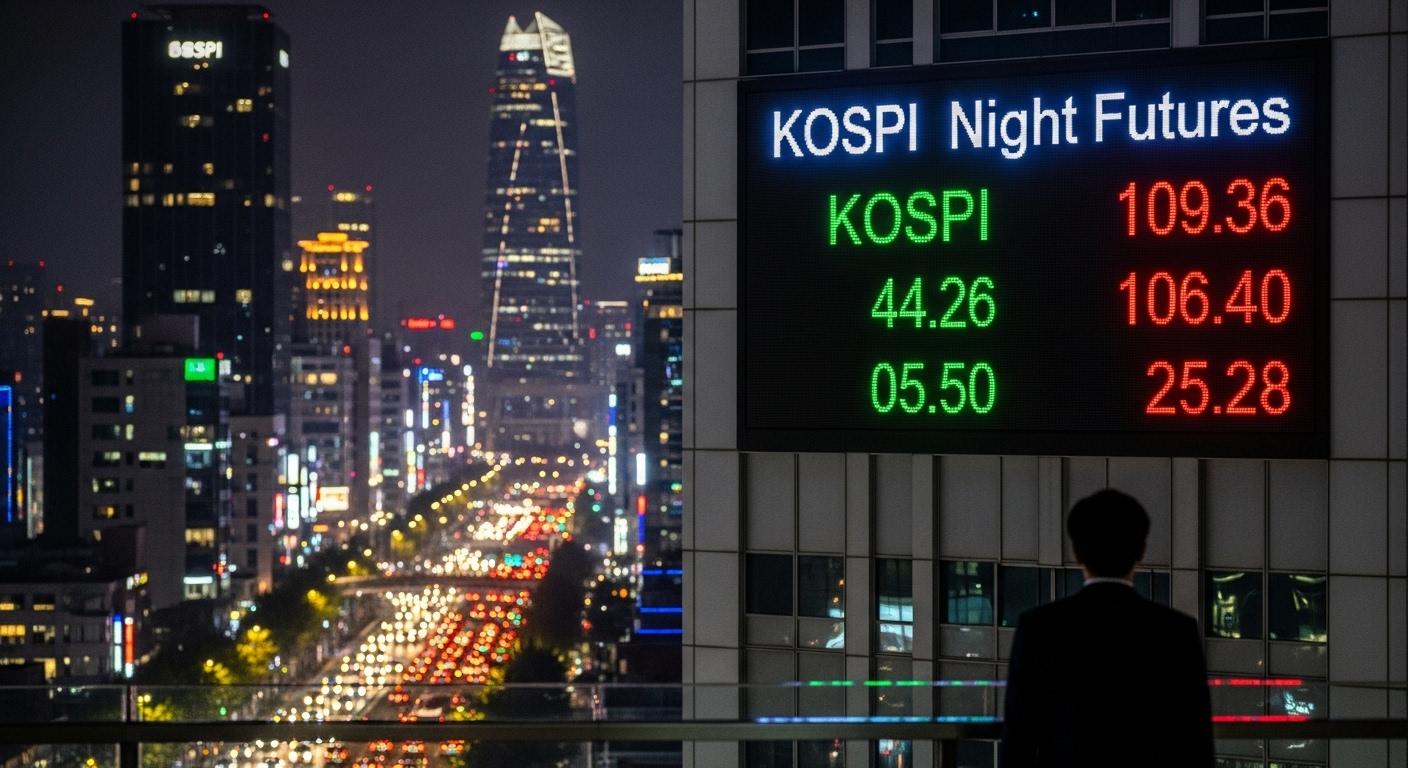 코스피 야간선물 시간