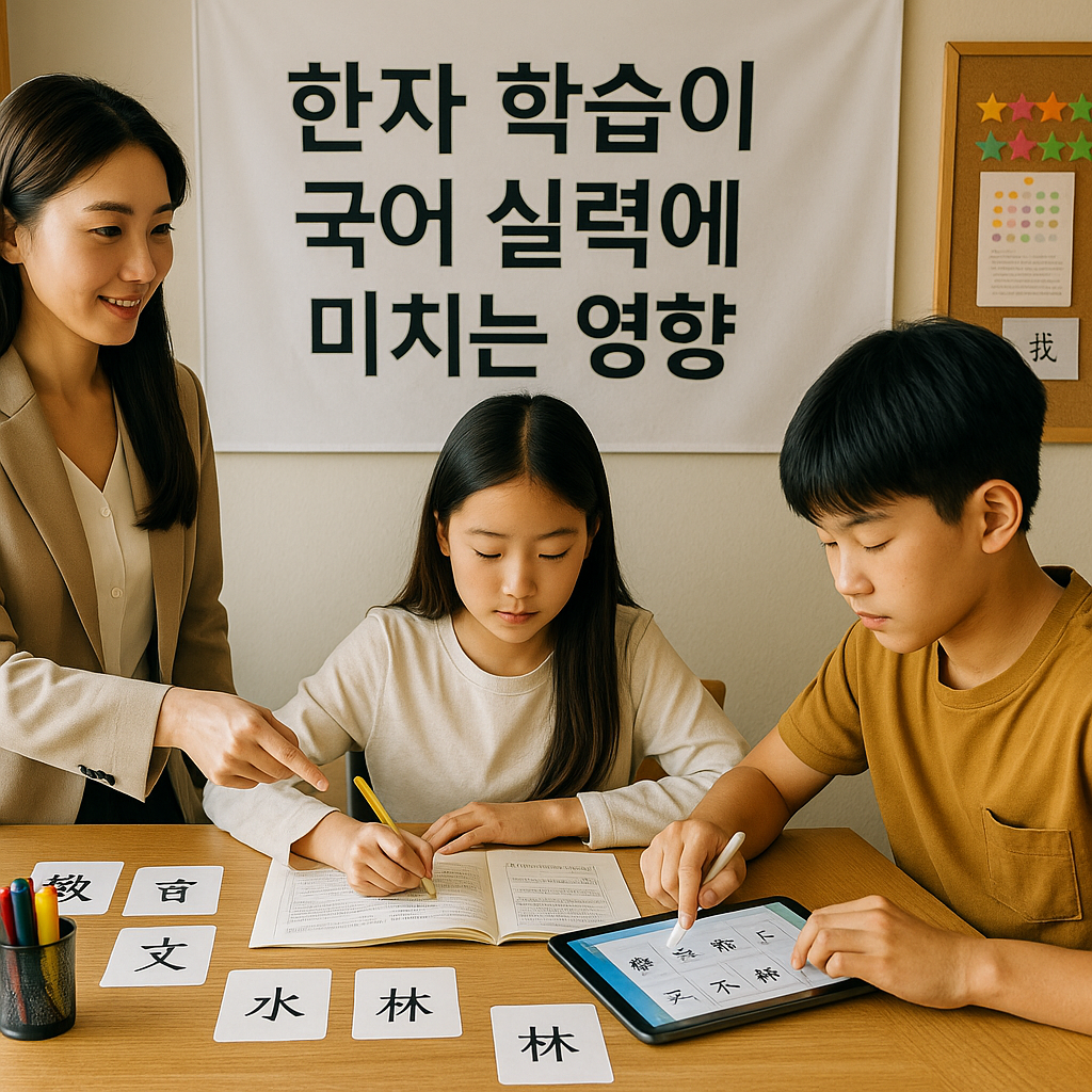 한자 학습이 국어 실력에 미치는 영향