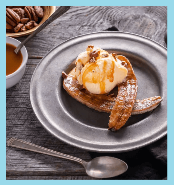 감기-좋은-요리-구운-바나나