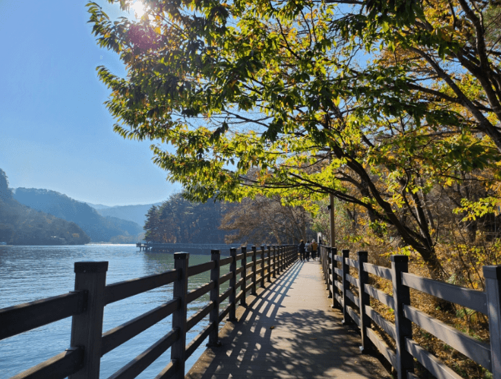 산정호수