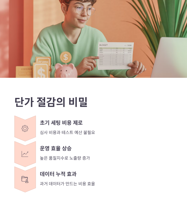 단가 절감의 핵심 구조