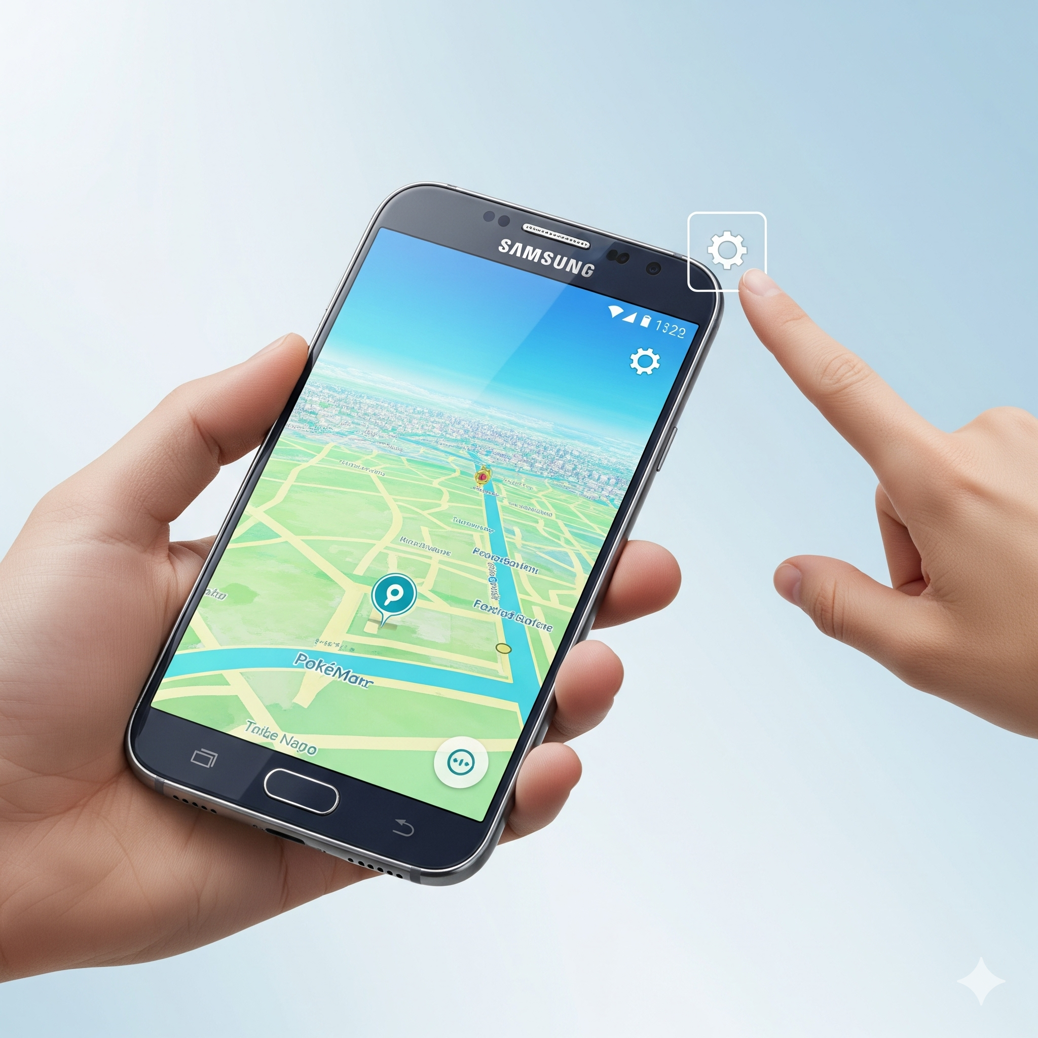 포켓몬고 업데이트후 네비게이션바 사라짐?