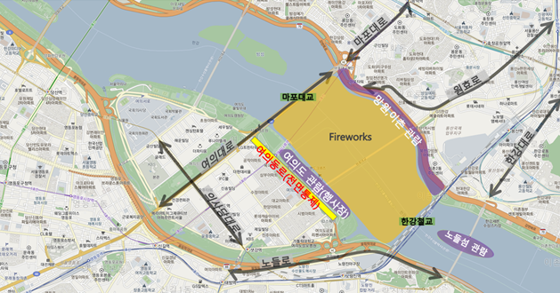 2022 서울세계불꽃축제 시간, 일정, 명당, 도로통제, 지하철 증회 운행