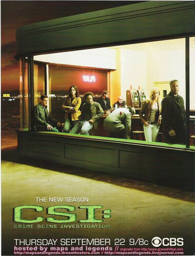 나이트호크스를 패러디한 미드 CSI