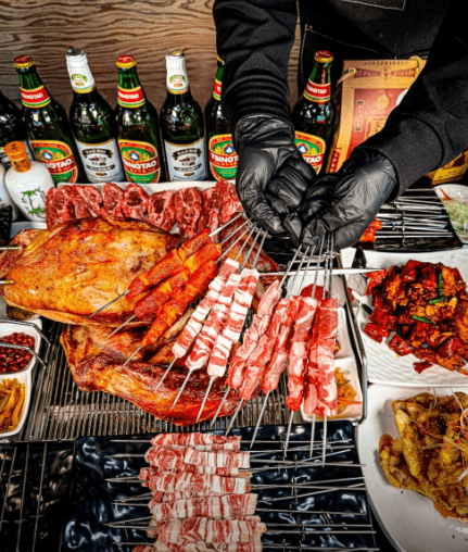 애니골 맛집 &quot;애니골양꼬치&quot; 음식