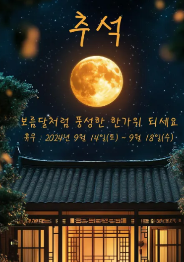 2024년 추석특선영화 편성표