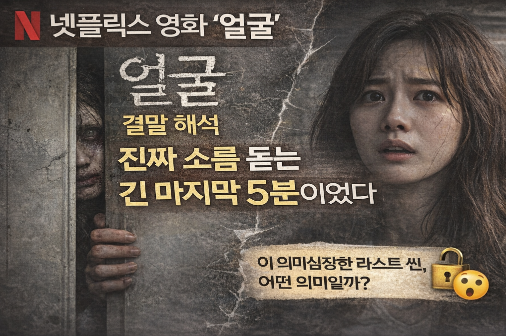 넷플릭스 얼굴 결말 해석, 마지막 5분의 충격적 반전
