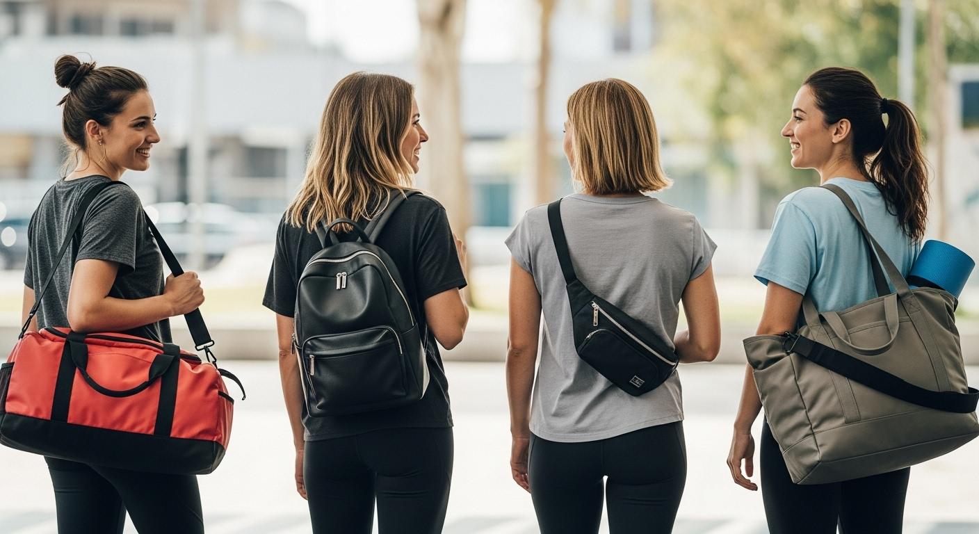 운동복 가방 여자