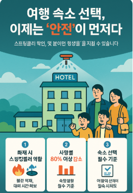 야놀자·여기어때로 안전 확보! 스프링클러 숙박시설 검색 가이드