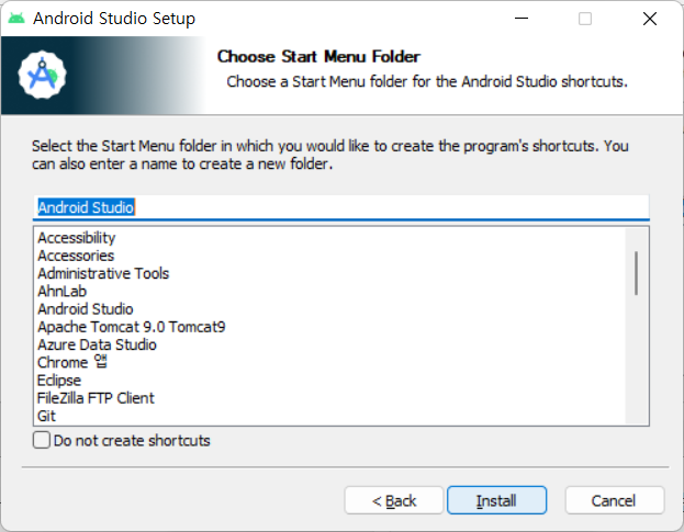Android Studio Shortcut 