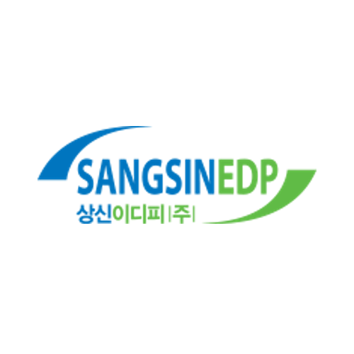 상신이디피(주) 로고(CI)