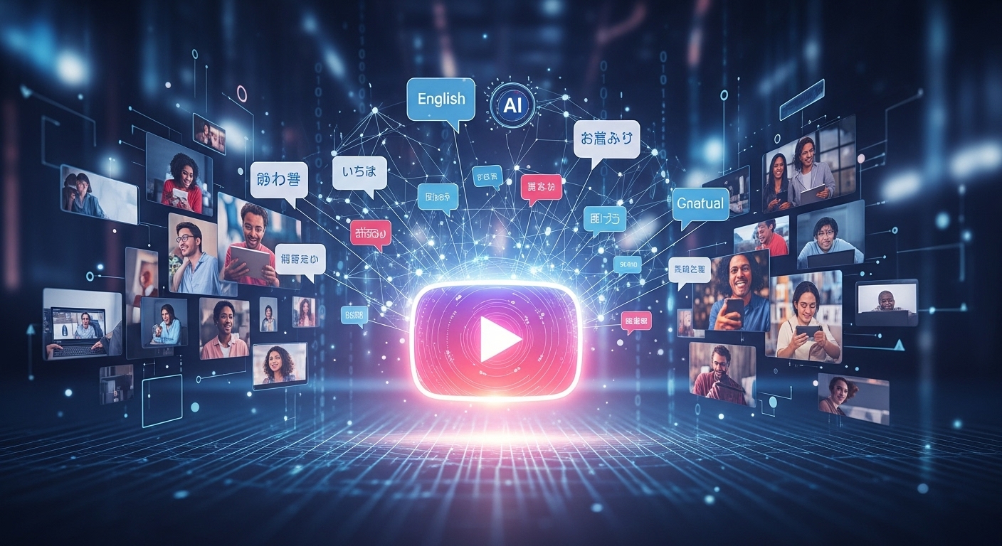 유튜브, AI 다국어 더빙