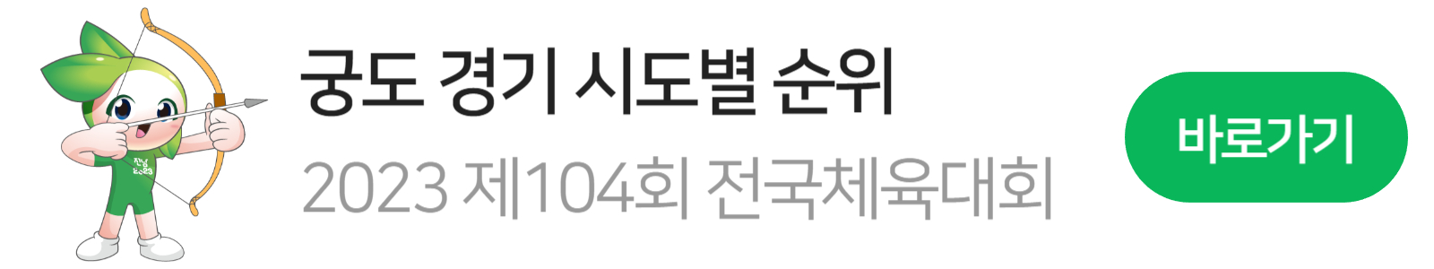전국체전 궁도 마스코트1