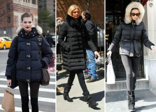 패딩 입은 여자들