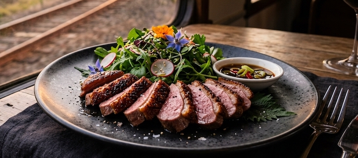 duck breast tataki