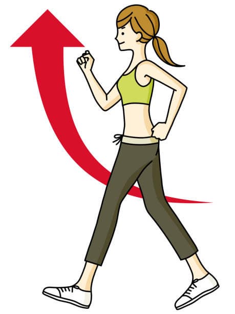 빠르게 걷기 효과