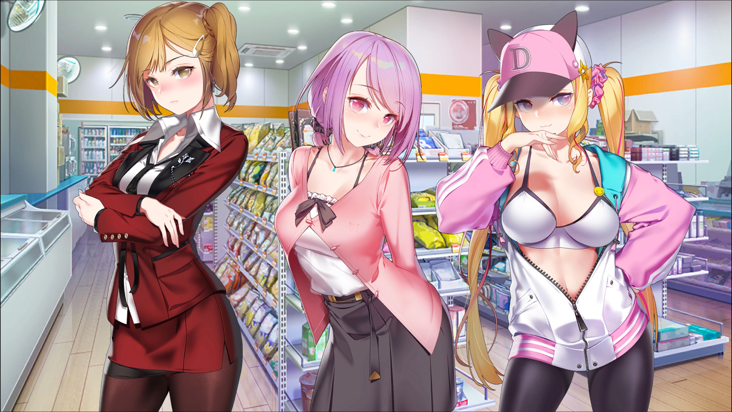 게임의 히로인들