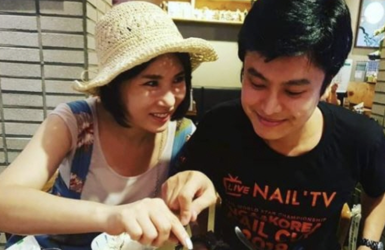 개그맨 정철규 아내 박승미 씨와 함께한 사진