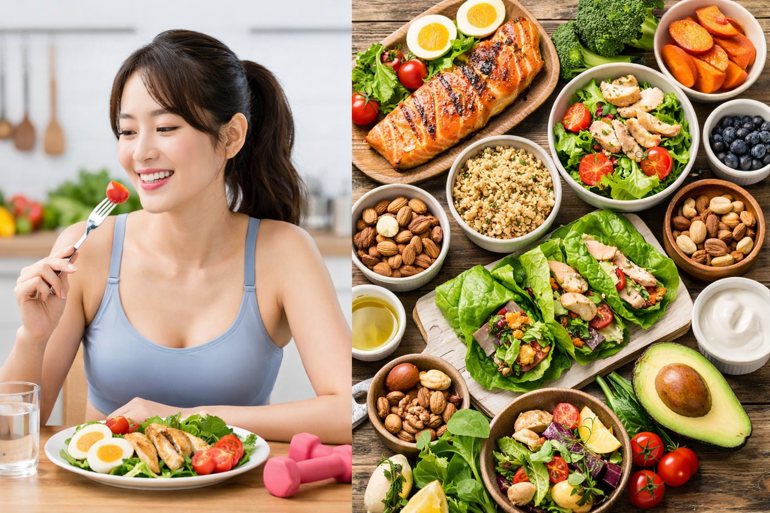 다이어트 식단 궁합