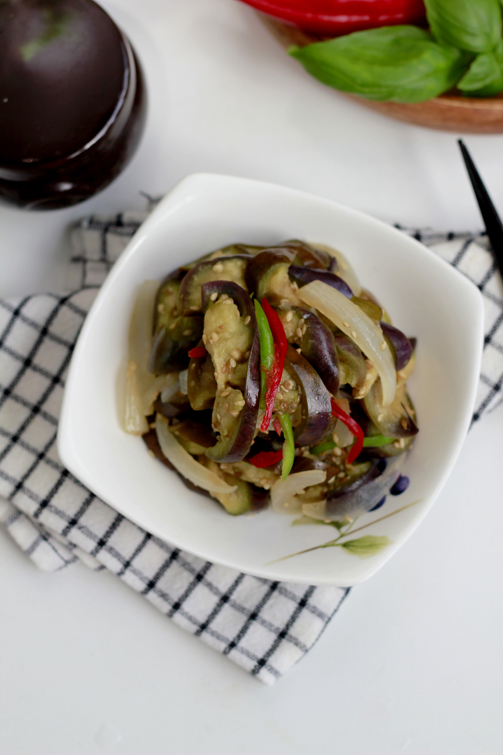 가지무침_찐가지나물무침