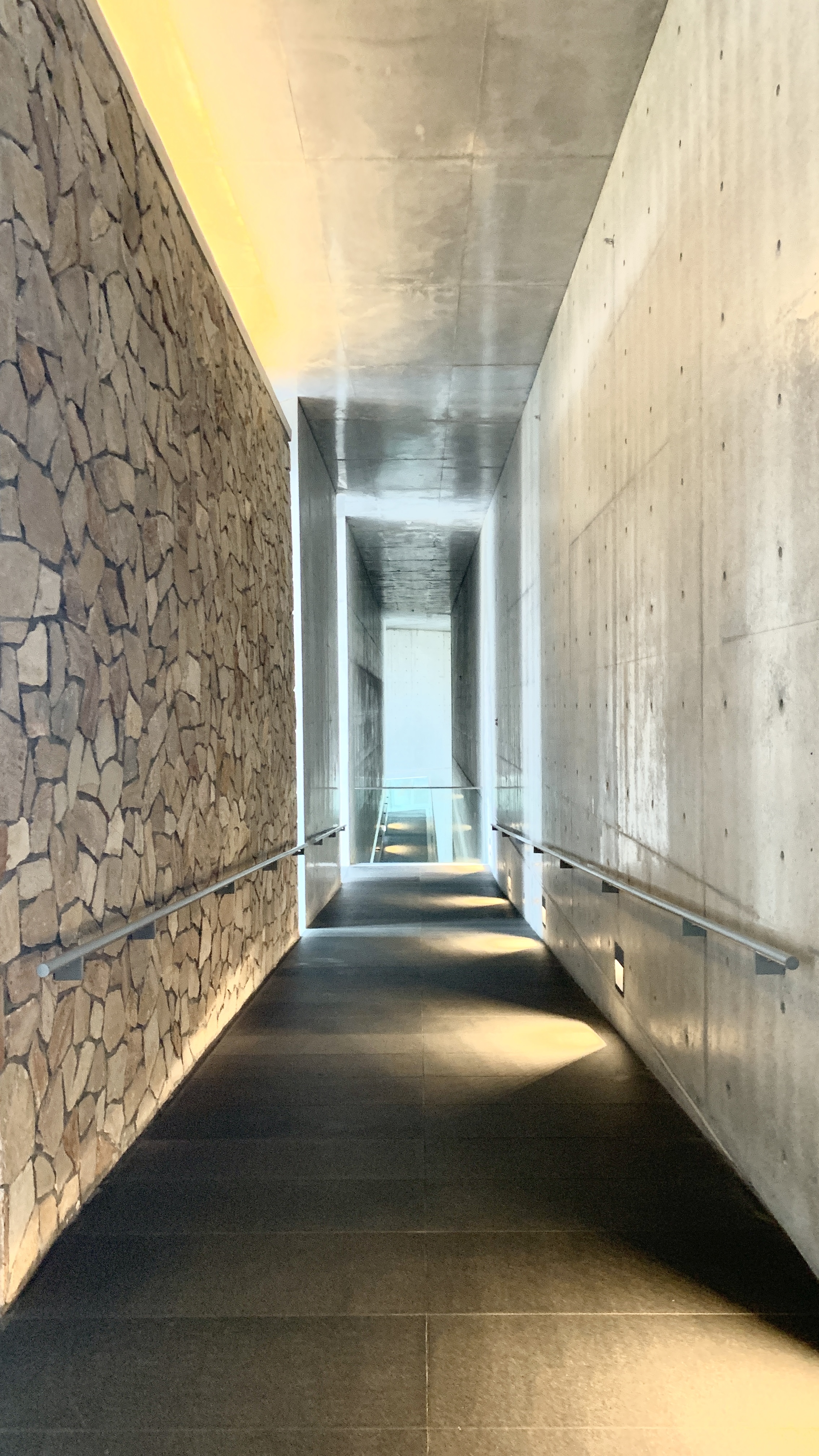 원주 뮤지엄 산 - 뮤지엄 본관 실내동선