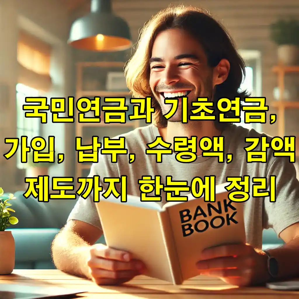 국민연금과 기초연금 완벽 가이드: 가입, 납부, 수령 조건부터 차이점까지