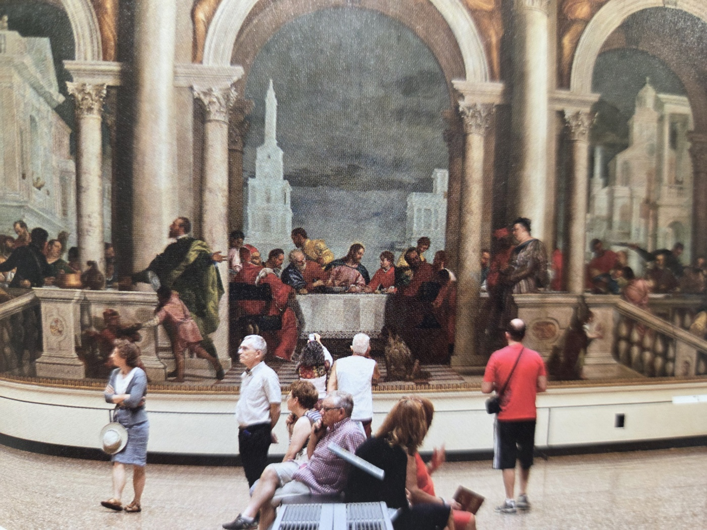 베세네세가 그린 '레위의 집에서 벌어진 잔치'