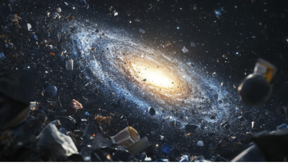 우주에 쓰레기장이 생긴다면? — 인간의 또 다른 그림자