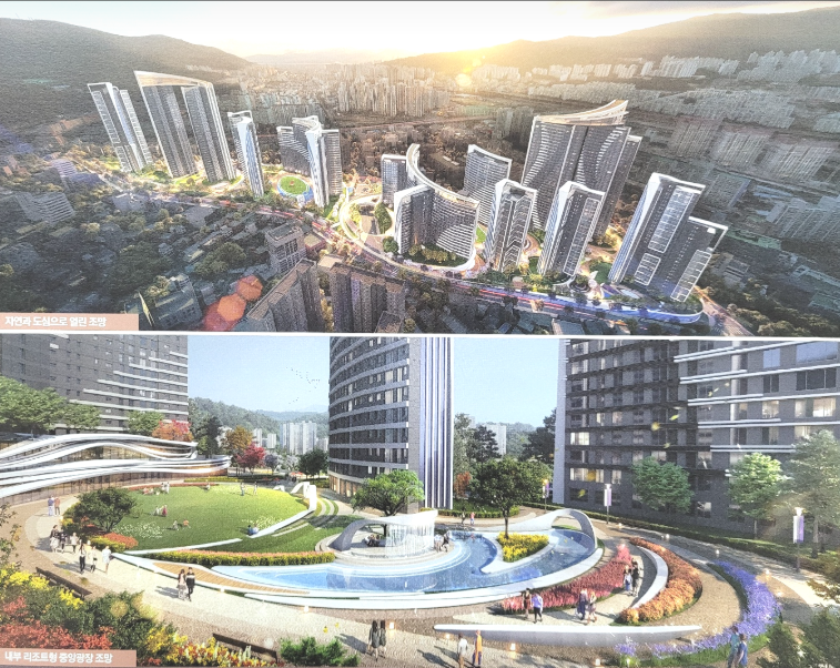 가야1구역 더 다이너스티 설계 및 조경