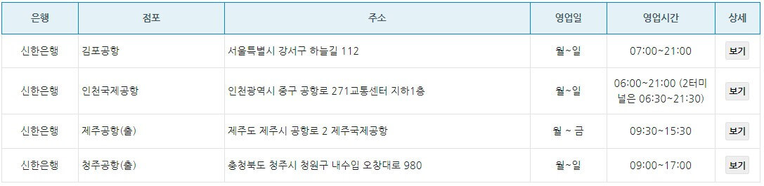 환전센터