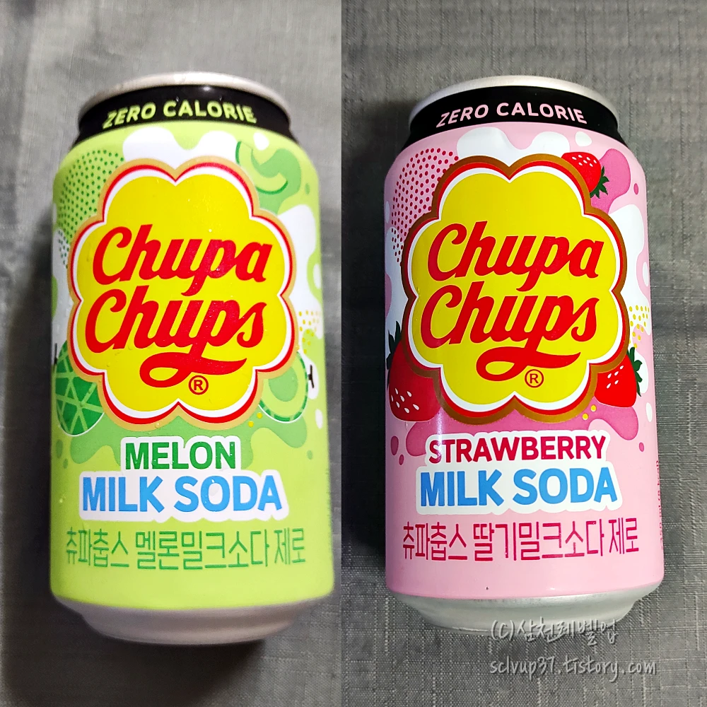 츄파춥스 멜론 딸기 밀크소다 제로