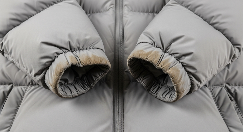 부분 오염 확인