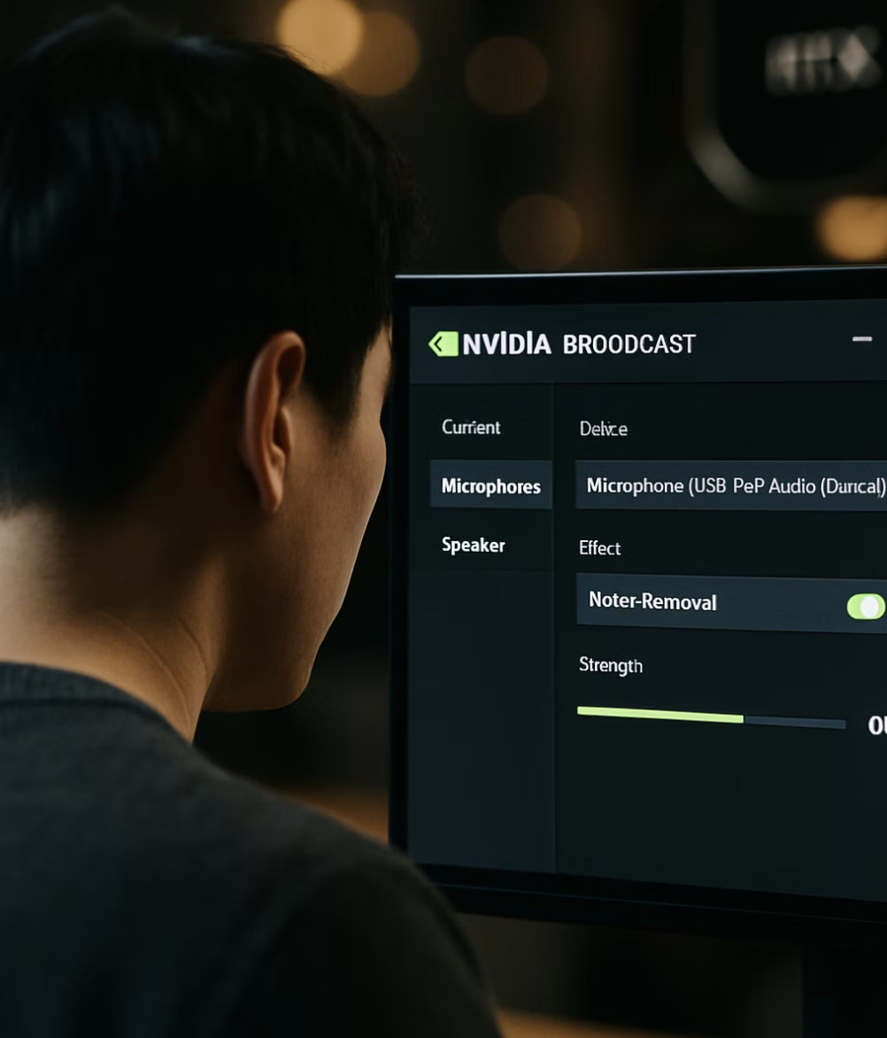 AI의 마법&amp;#44; 엔비디아 브로드캐스트