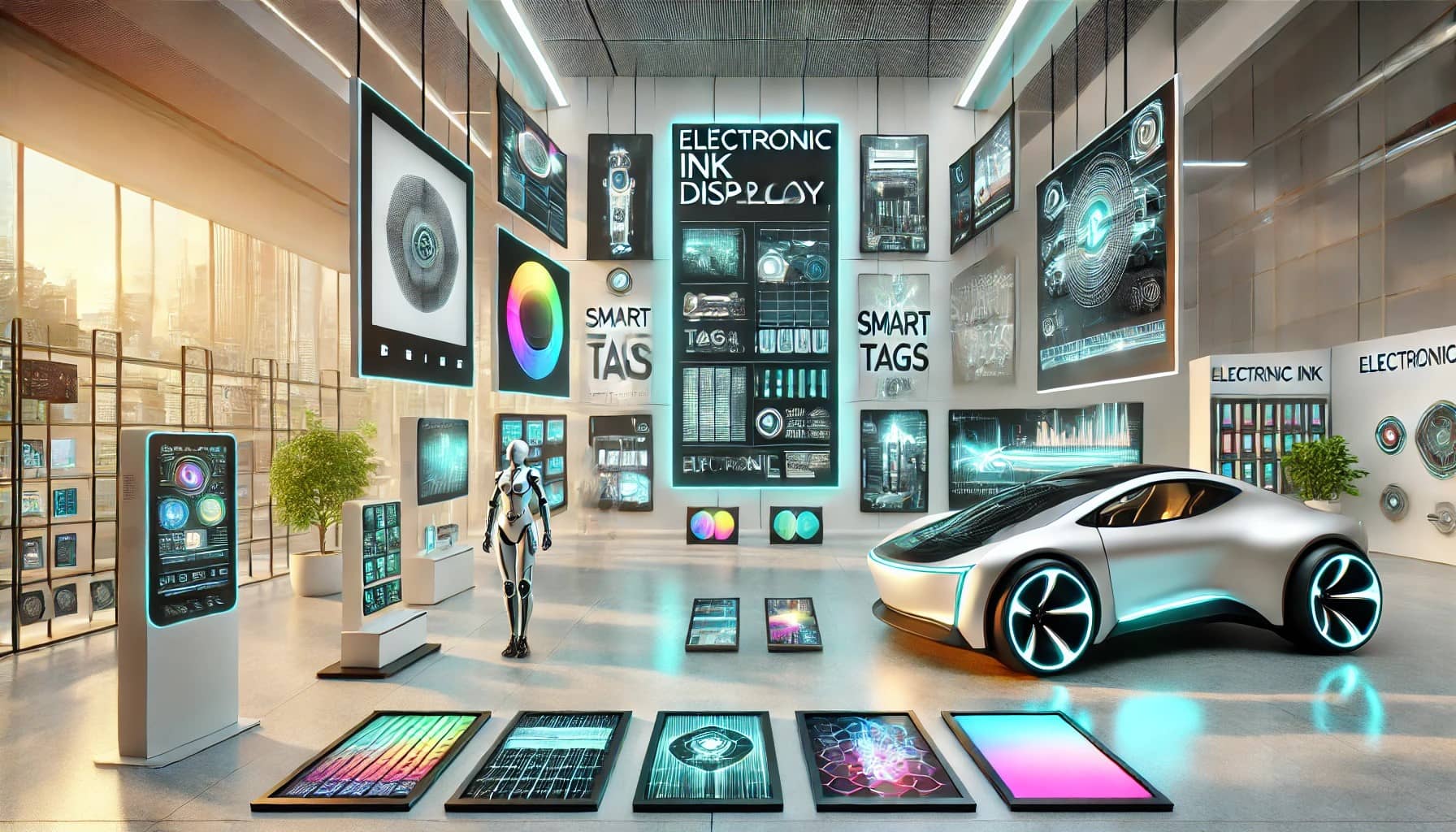 전자 잉크 디스플레이 기술의 새로운 활용법