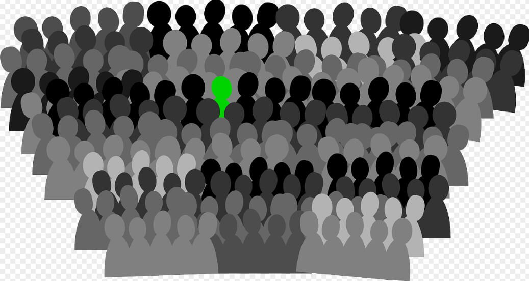 모여 있는 사람들