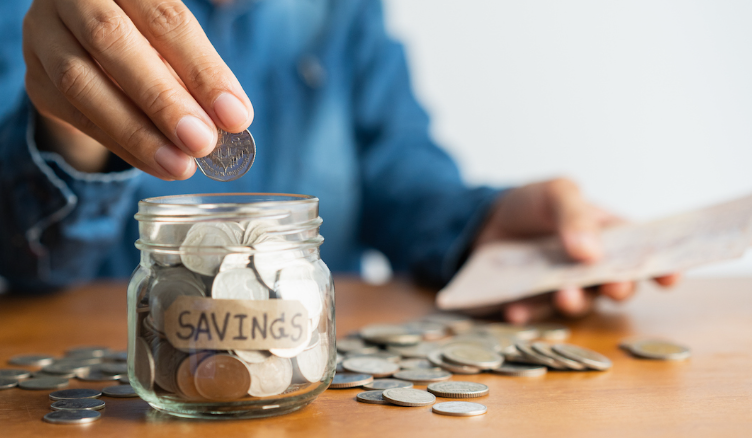 저축을 통해서 부자가 된다.