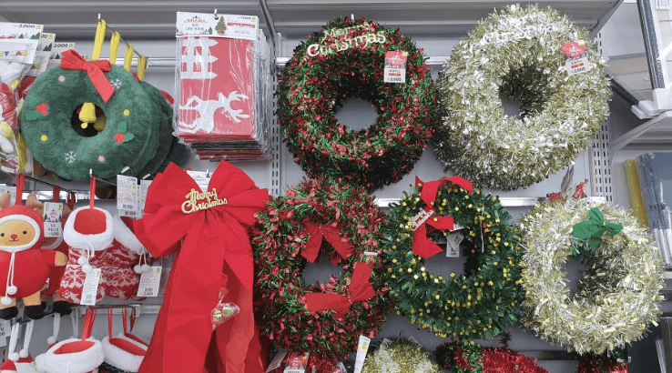 다이소 크리스마스