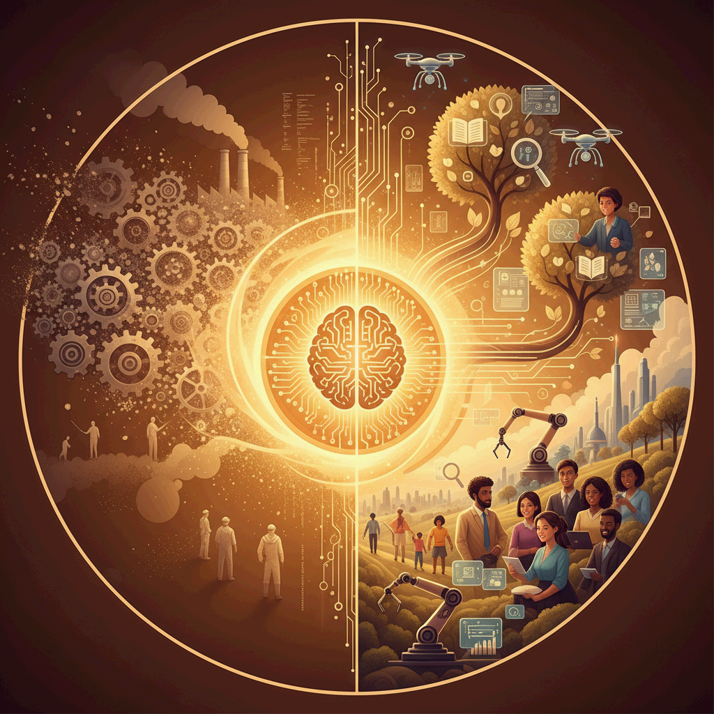 AI와 직업의 미래: 사라지는 일자리, 새로 생기는 기회