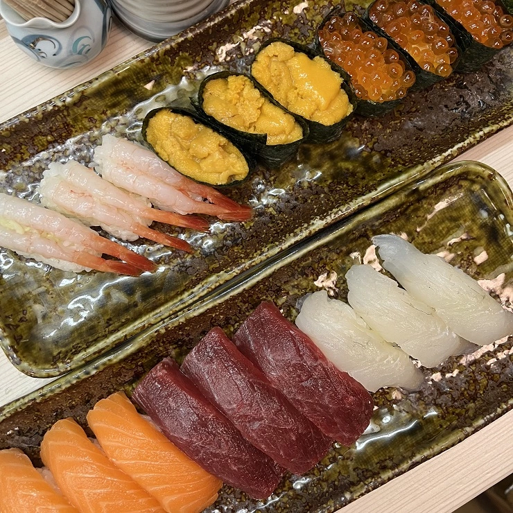 영롱한 비주얼의 마토이 스시