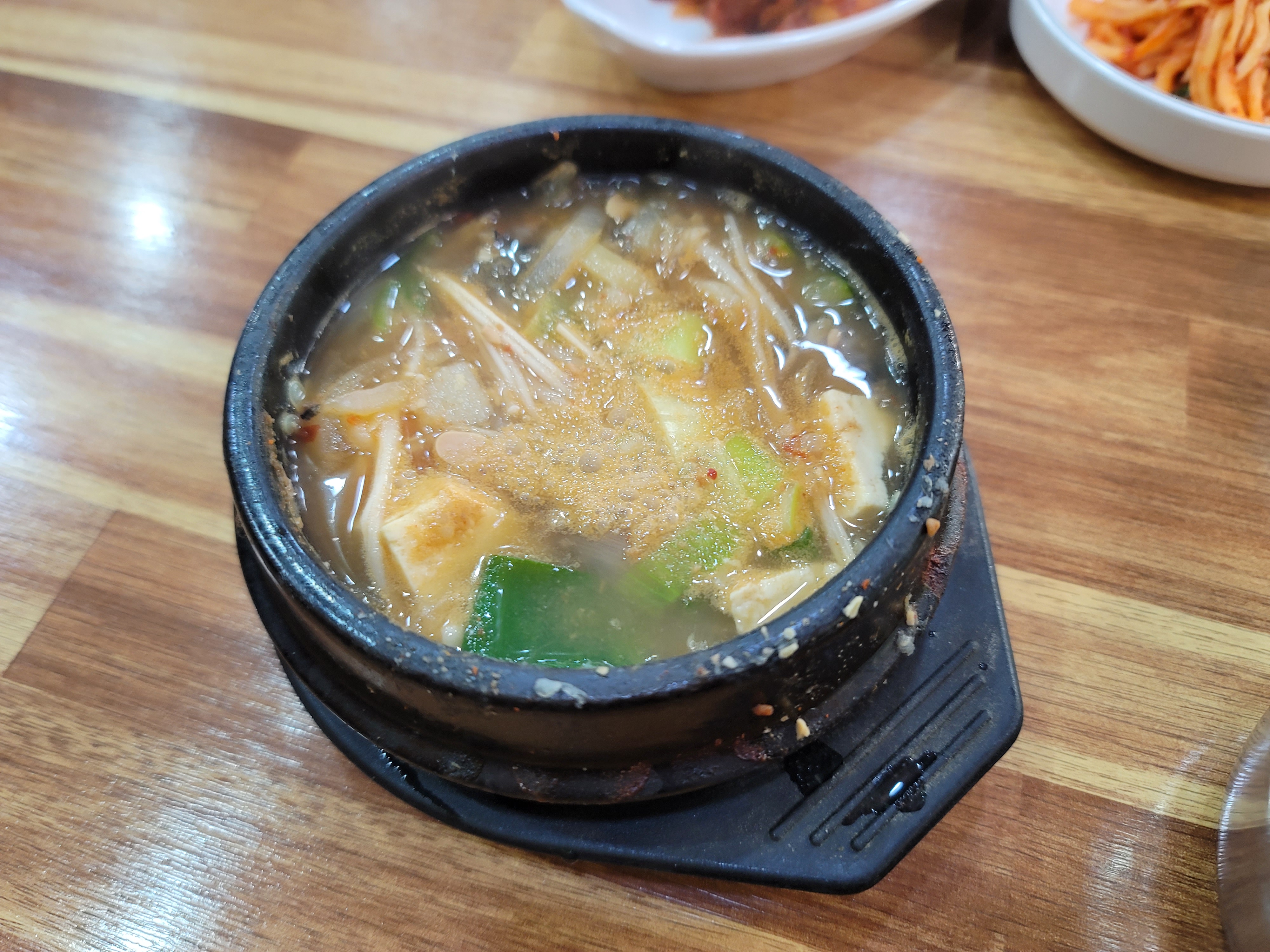 연주네식당 우렁된장