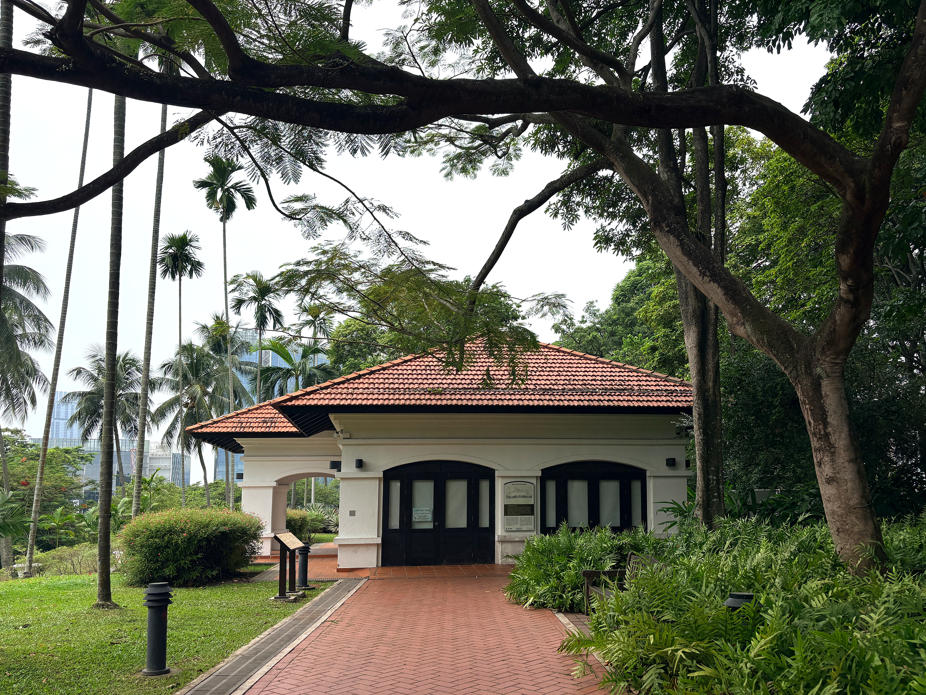 포트 캐닝 파크의 래플스 하우스(Raffles House)