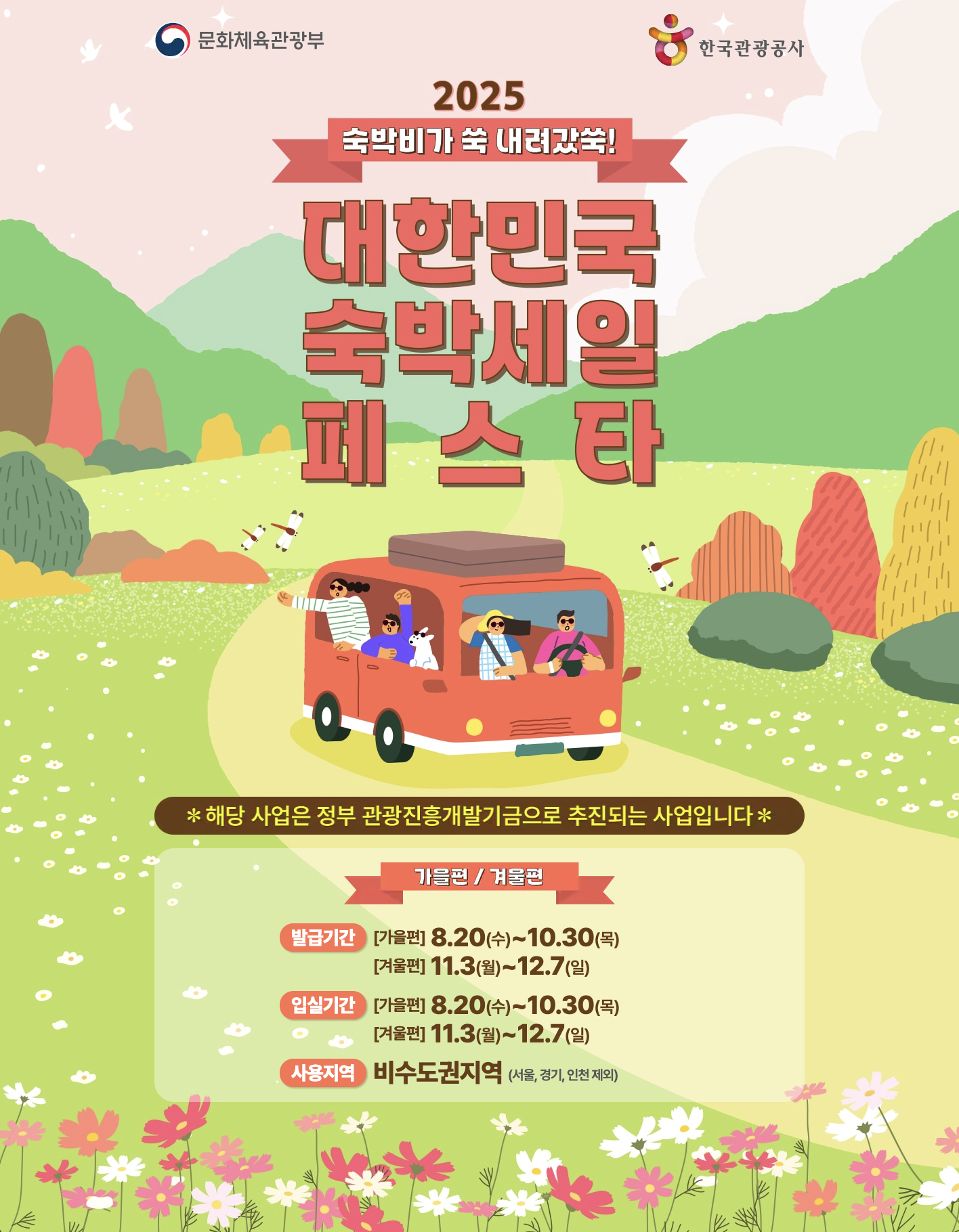 2025년 대한민국 숙박세일페스타 겨울편 할인 쿠폰